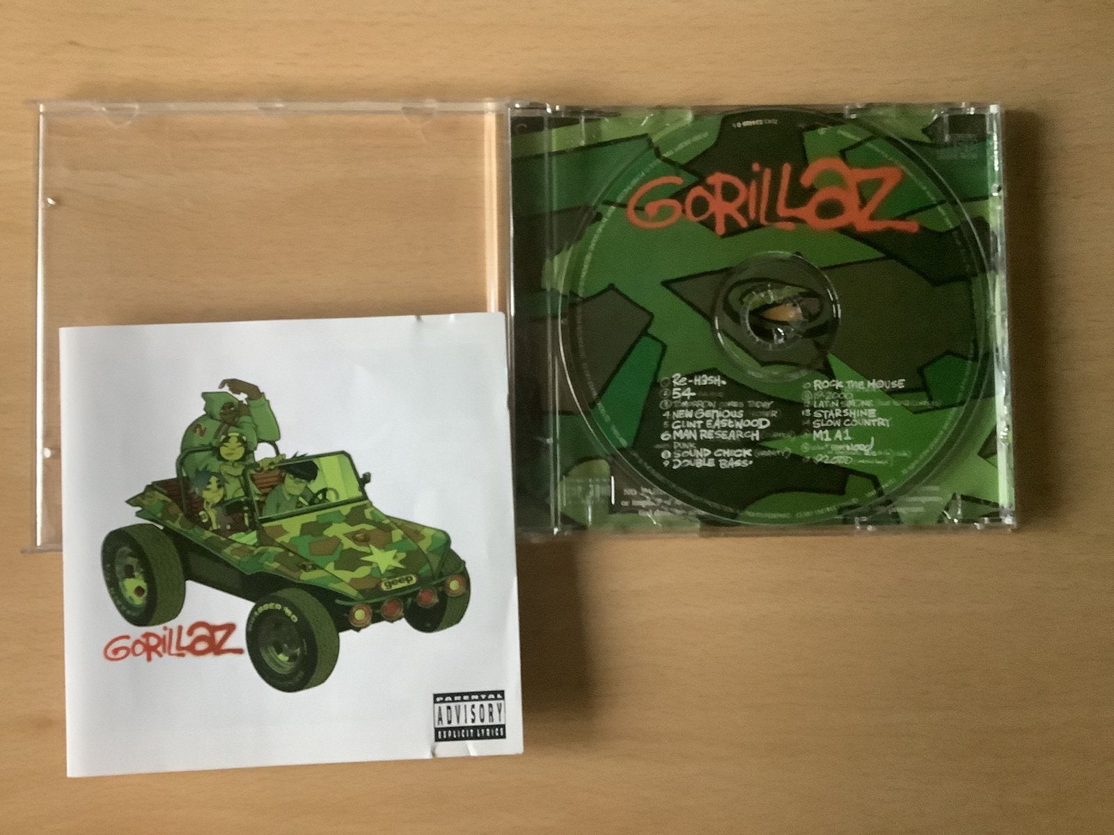 Gorillaz-Gorillaz., Cd's en Dvd's, Cd's | Hiphop en Rap, Ophalen of Verzenden, Zo goed als nieuw