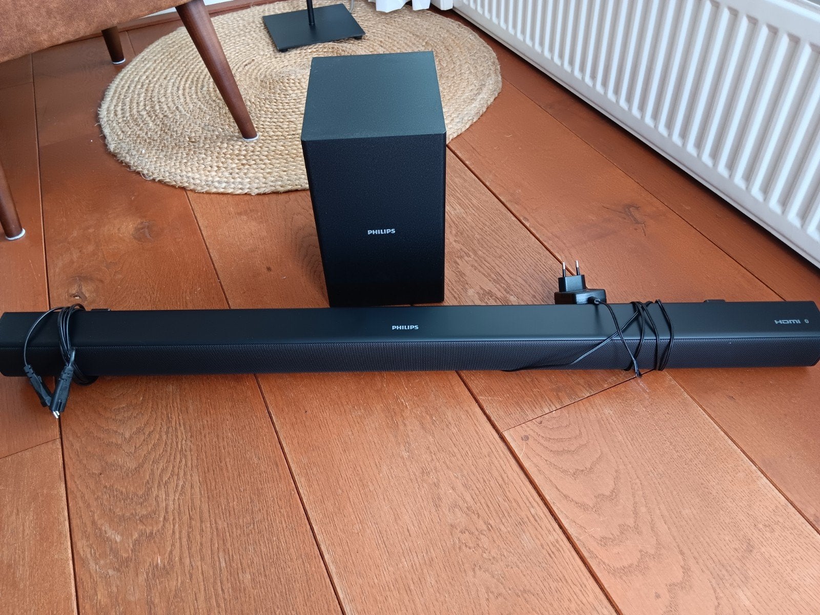 Philips HTL1520B/12 Soundbar met externe subwoofer, Ophalen, Gebruikt