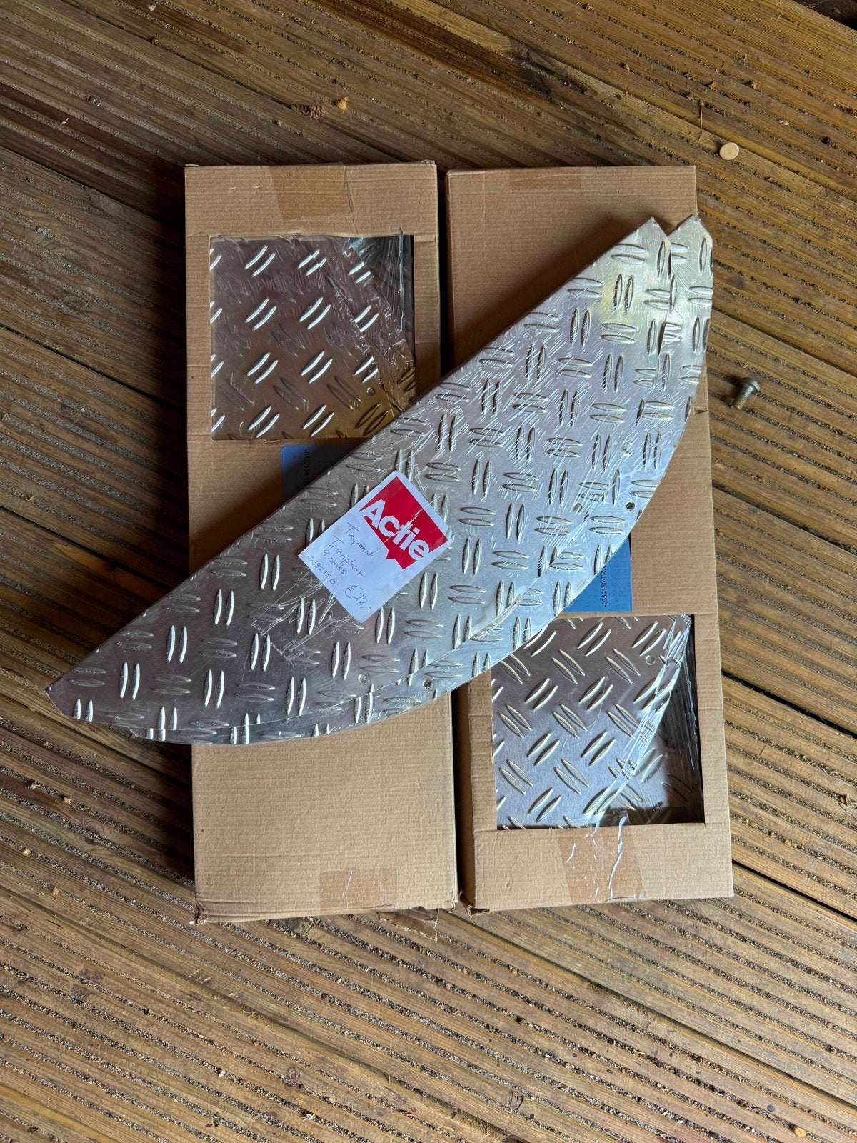 Aluminium traptrede, Ophalen of Verzenden, Nieuw