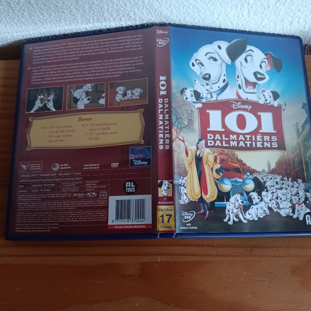 101 Dalmatiërs DVD - Disney Classic, Cd's en Dvd's, Animatie, Alle leeftijden, Nederlands, Ophalen of Verzenden