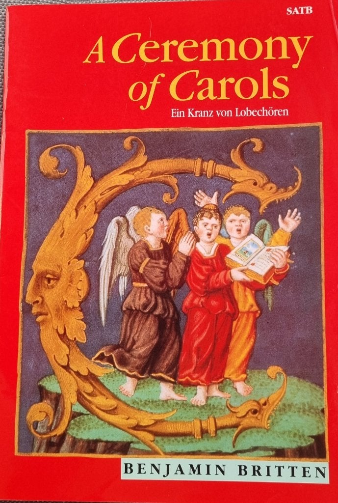 B.Britten         “a Ceremony of Carols”        SATB, Muziek en Instrumenten, Bladmuziek, Zang, Overige genres, Ophalen of Verzenden