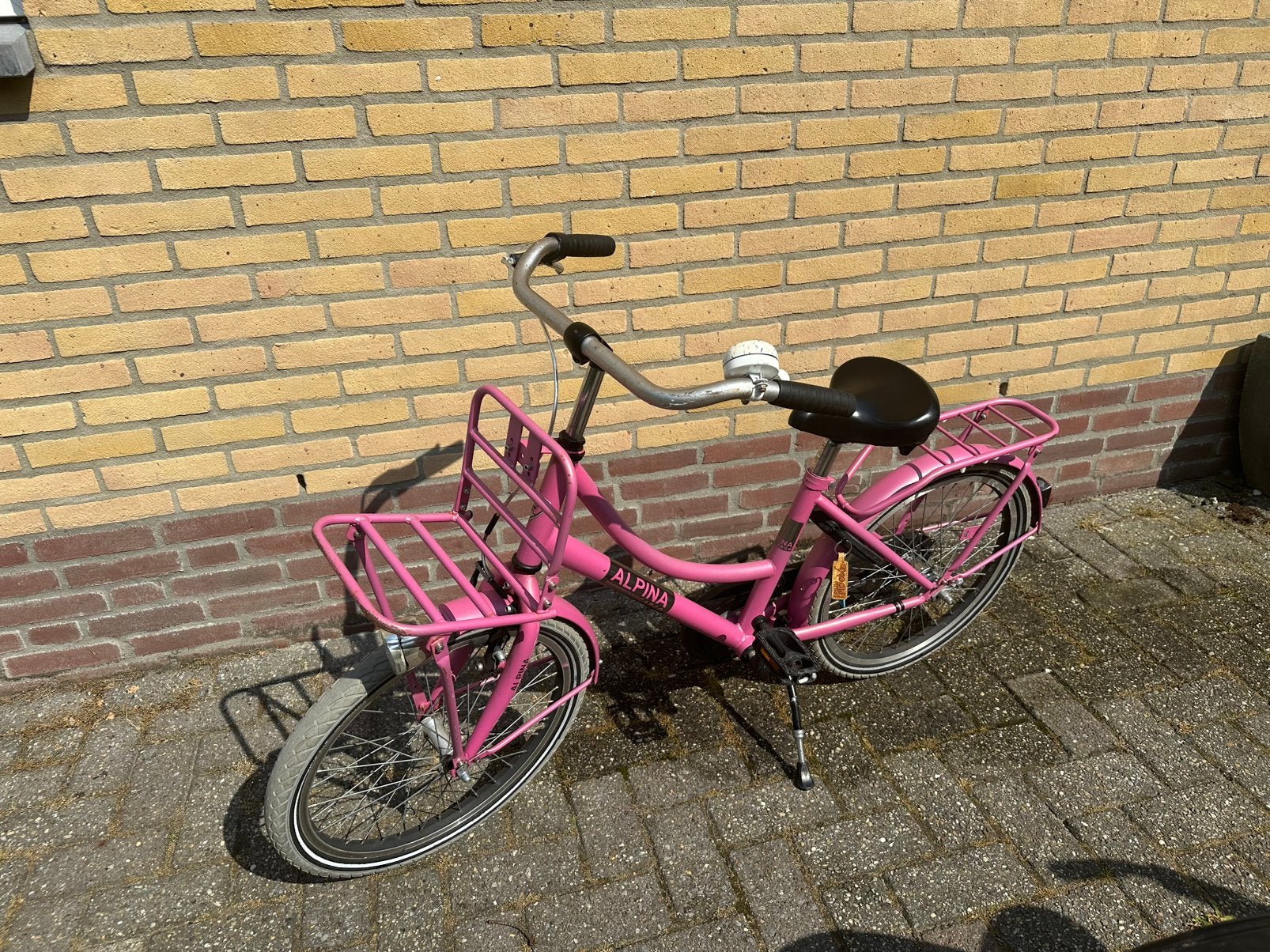 Meisjes fiets 20inch, Ophalen, Terugtraprem, Gebruikt, Handrem