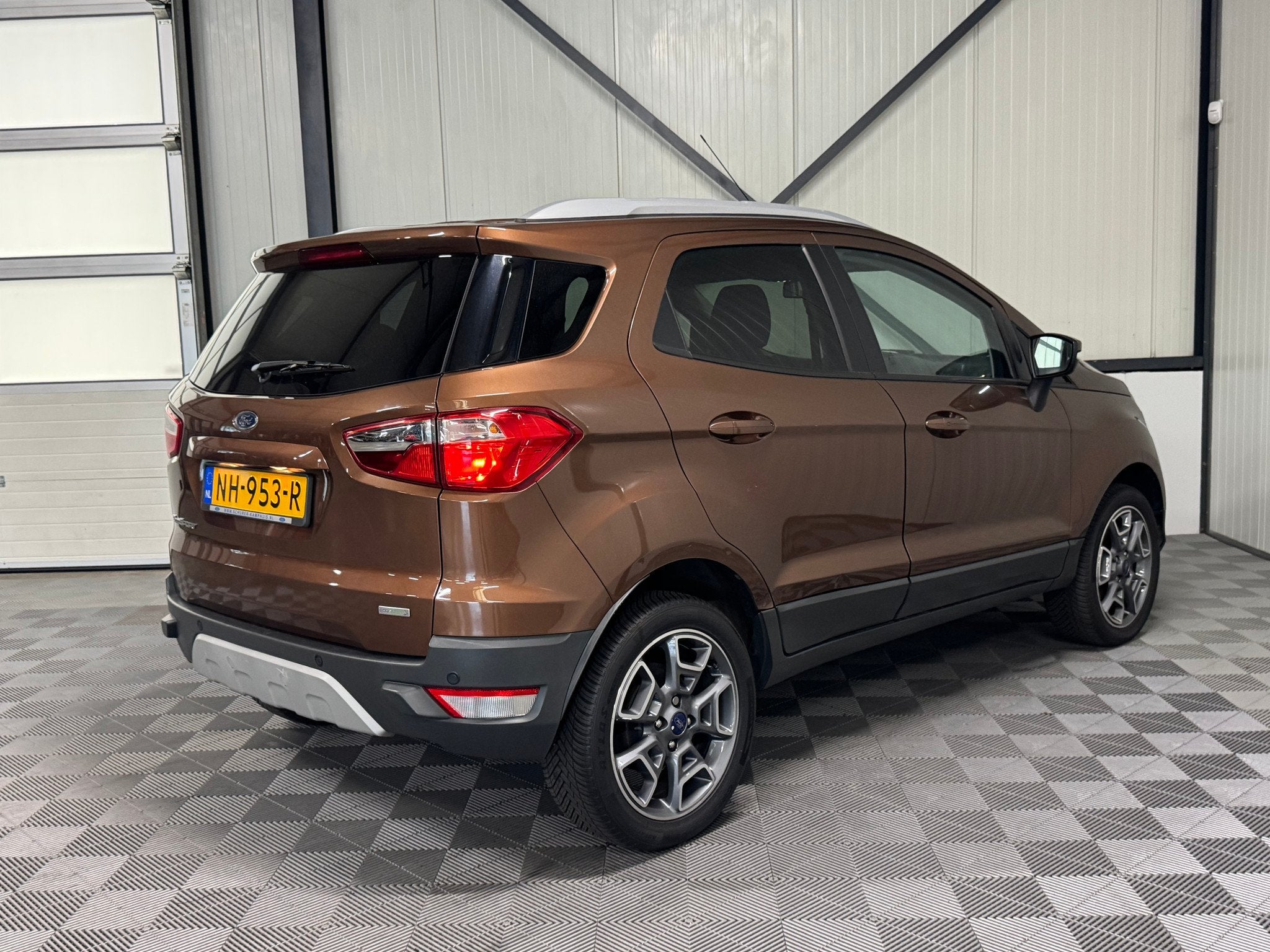 Ford Ecosport 1.0 EcoBoost | Titanium | Airco-Ecc | Cruise |, Auto's, Gebruikt, Euro 6, Ecosport, Elektrische ramen