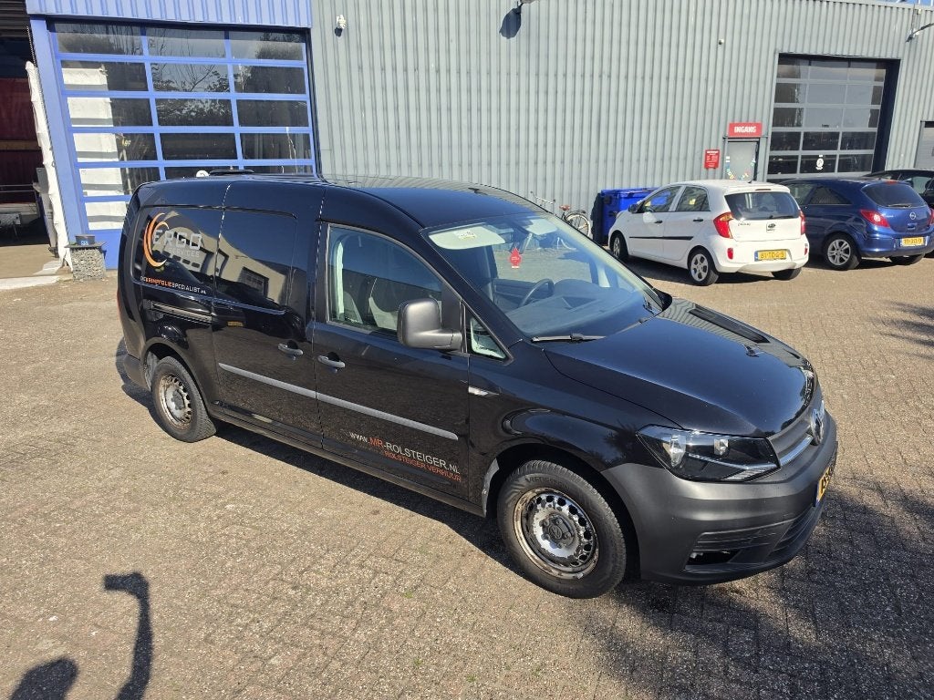 Volkswagen Caddy MAXI 2.0 TDI | Dubbele Schuifdeur |, Auto's, Voorwielaandrijving, Zwart, 4 cilinders, Volkswagen