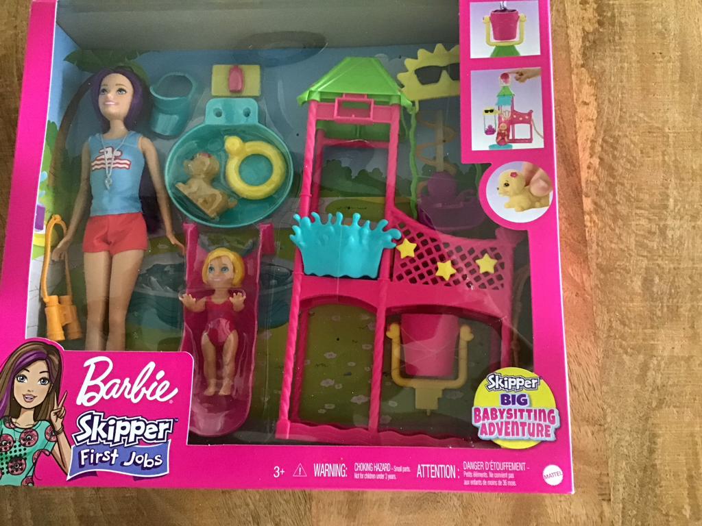 Barbie Skipper Big Babysitting Adventure Speelset Nieuw, Ophalen of Verzenden, Nieuw, Barbie