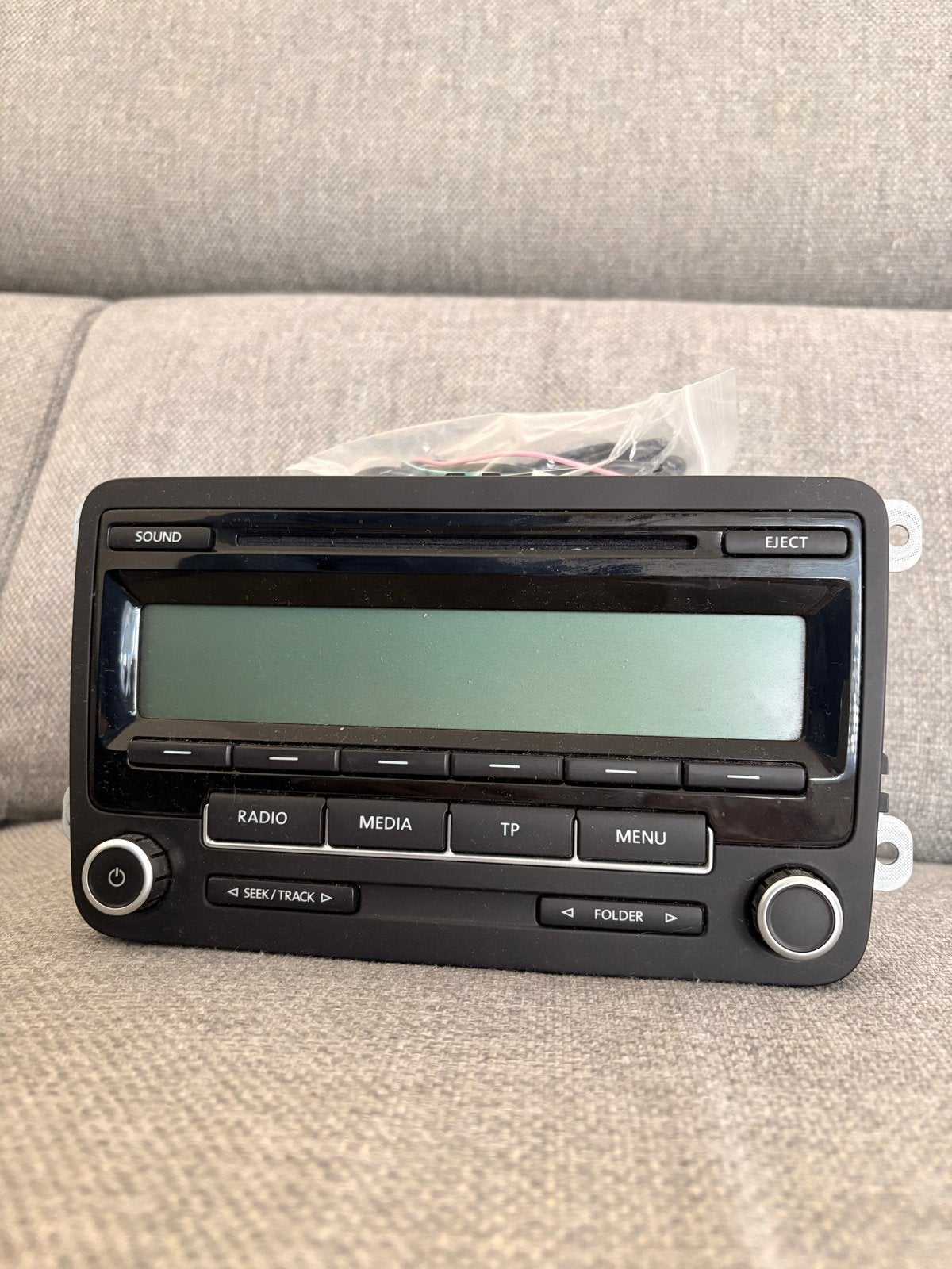 Volkswagen RCD310 Radio CD-speler - Origineel VW, Ophalen, Gebruikt