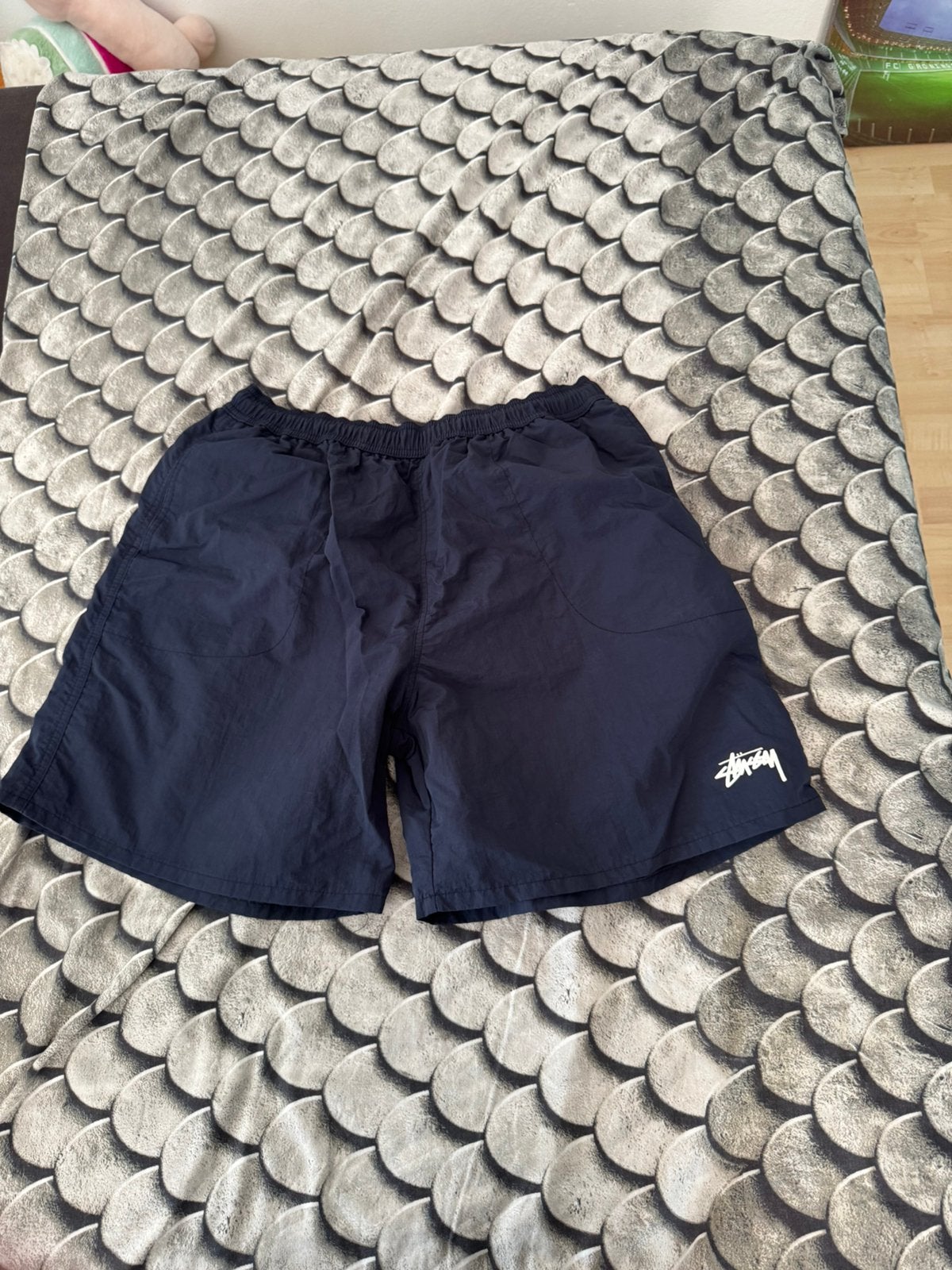 Stüssy zwembroek donker blauw, Kleding | Heren, Badmode en Zwemkleding, Ophalen of Verzenden, Maat 52/54 (L), Meerkleurig