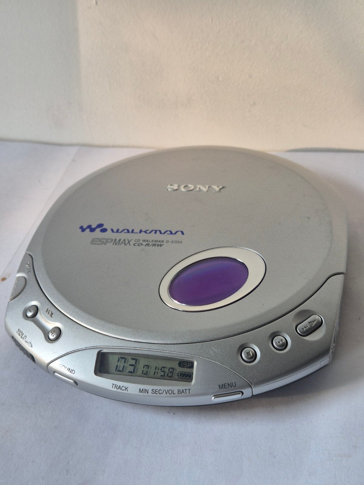 Sony D-E350 Discman - Uitstekende - Getest - Werkt voor 100%, Ophalen of Verzenden, Discman
