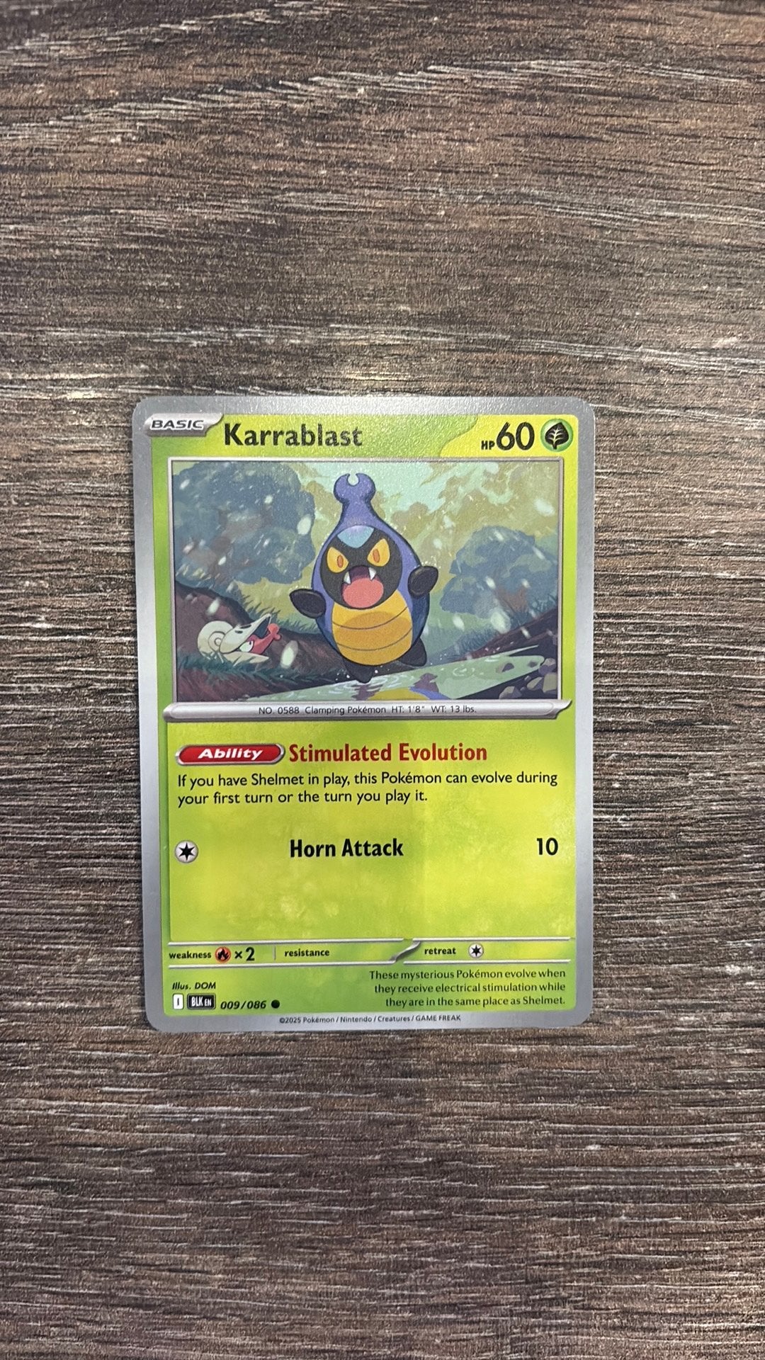 BLK Karrablast 009/086, Ophalen of Verzenden, Zo goed als nieuw