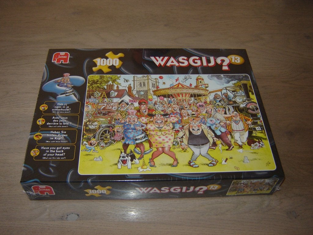 Puzzel Wasgij Original Nr:13 DANSMARIEKES 1000 st. NIEUW !, Ophalen of Verzenden, 500 t/m 1500 stukjes, Nieuw, Legpuzzel