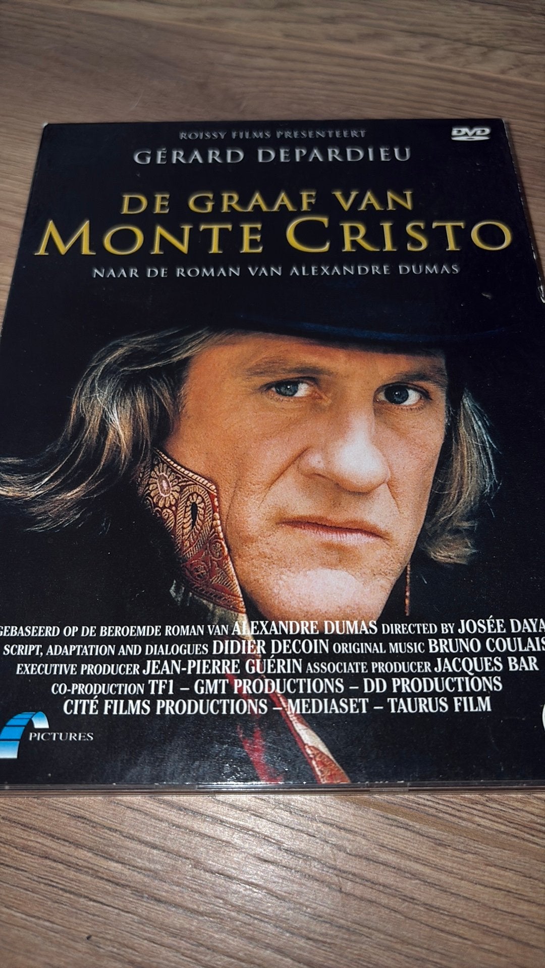 Miniserie De Graaf van Monte Cristo met Gerard Depardieu., Vanaf 16 jaar, Ophalen of Verzenden, Zo goed als nieuw, Actie en Avontuur