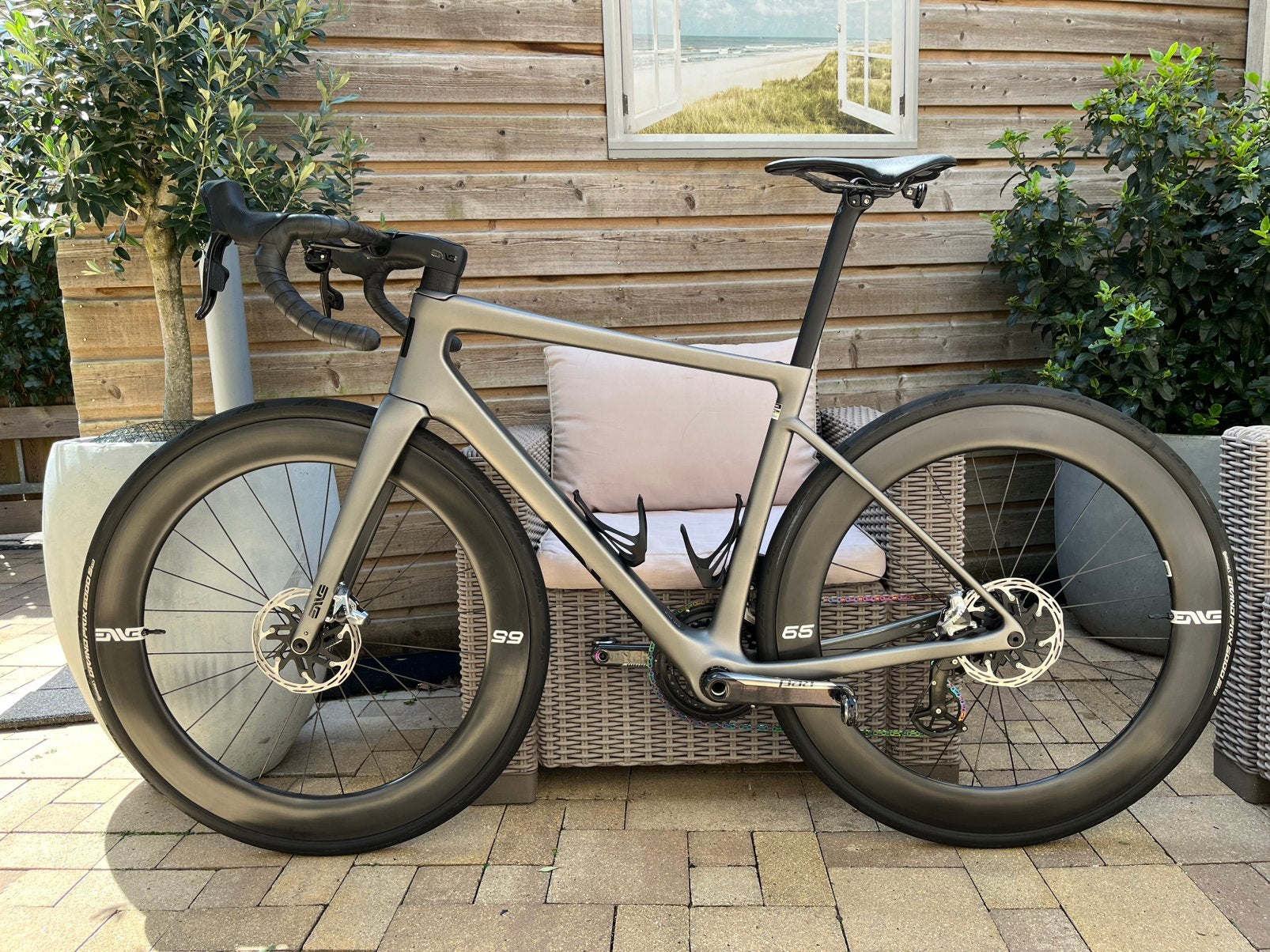 Enve Melee Sram Red Etap axs maat 54 topconditie, Fietsen en Brommers, Overige merken, Carbon, Ophalen of Verzenden, Zo goed als nieuw