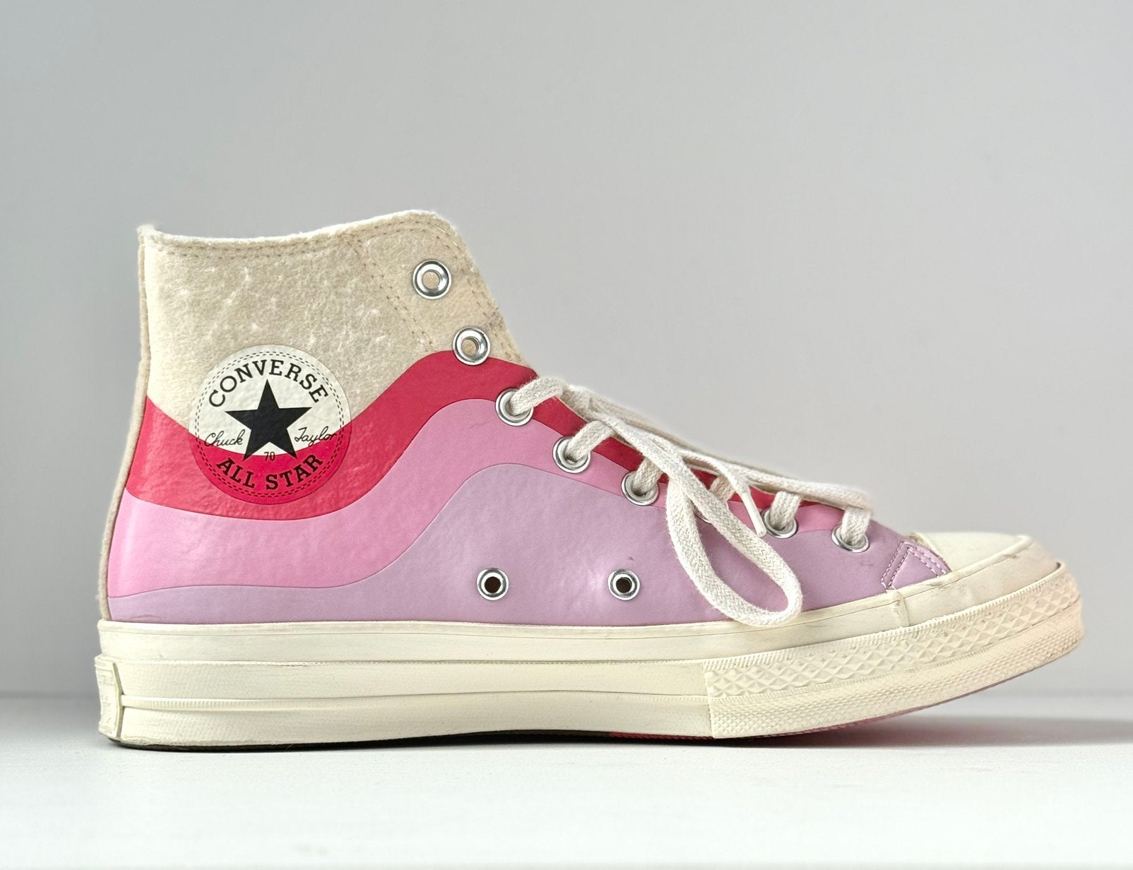 42.5 maat Converse Chuck 70 Hi 'Thermo Felt' – Winter, Ophalen of Verzenden, Roze, Sneakers of Gympen, Zo goed als nieuw