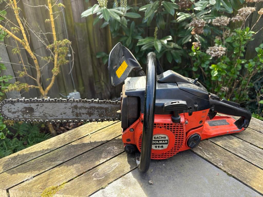 Sachs-Dolmar 114 kettingzaag, Tuin en Terras, Ophalen of Verzenden, Gebruikt