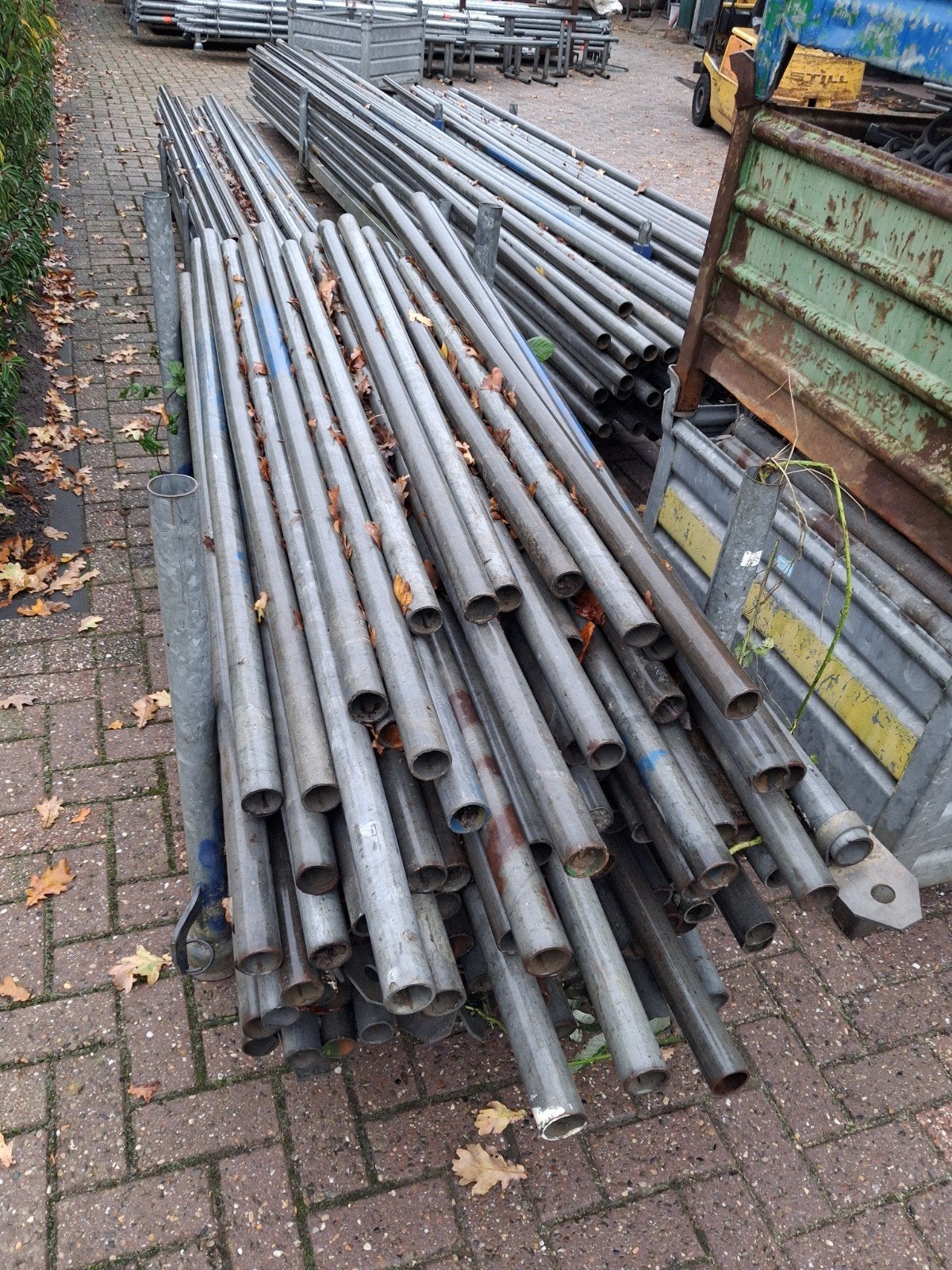steigermateriaal, Ophalen, IJzer