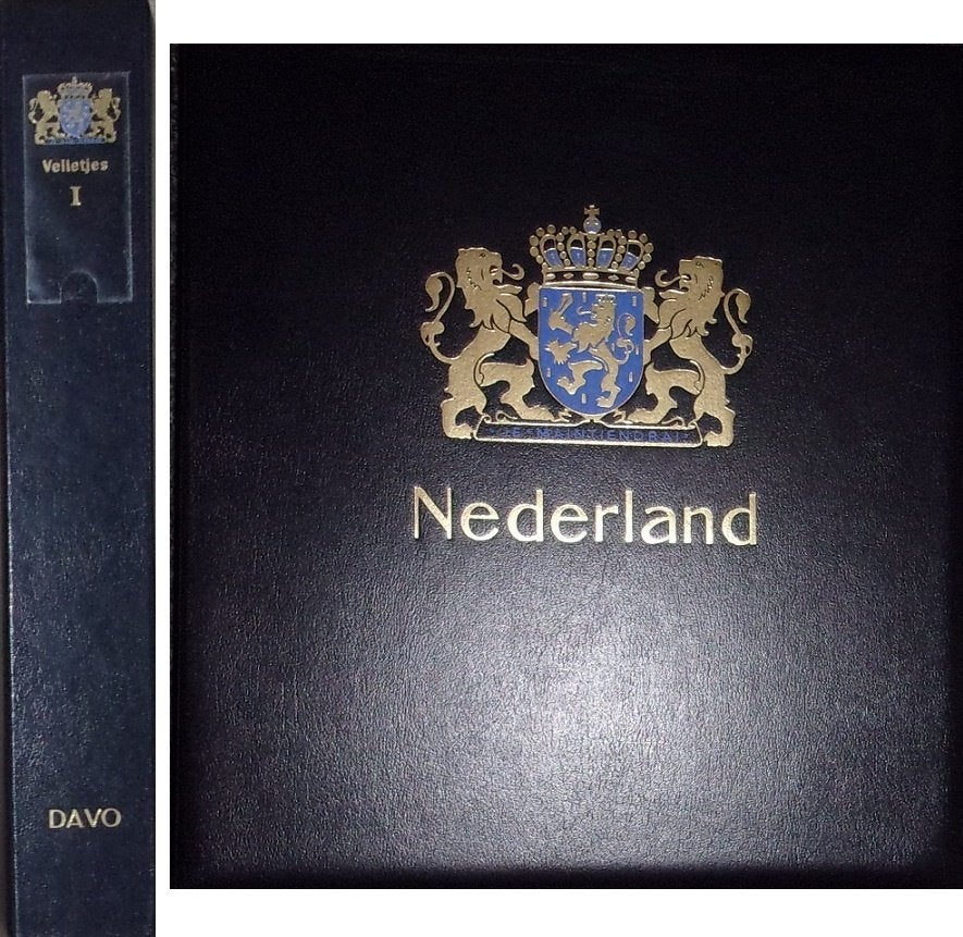 DAVO map Nederland, leeg, Velletjes 1, zie 2x scan., Ophalen of Verzenden, Overige typen