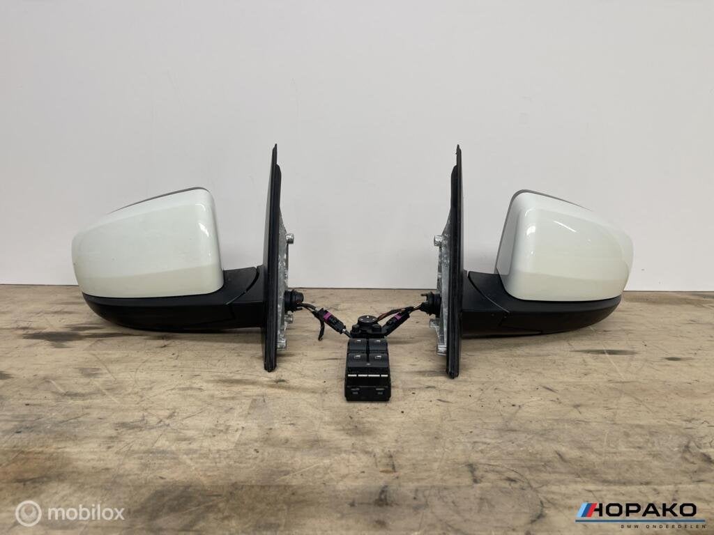 Buitenspiegel set elektrisch BMW X5 E70 RHD, Gebruikt, Einsteinlaan 5 rijswijk, Bmw, Ophalen of Verzenden