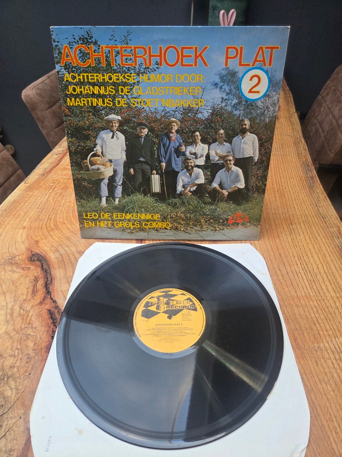 Achterhoek Plat 2 - Humor en muziek uit de Achterho, LP, Gebruikt, Overige genres, Originele persing