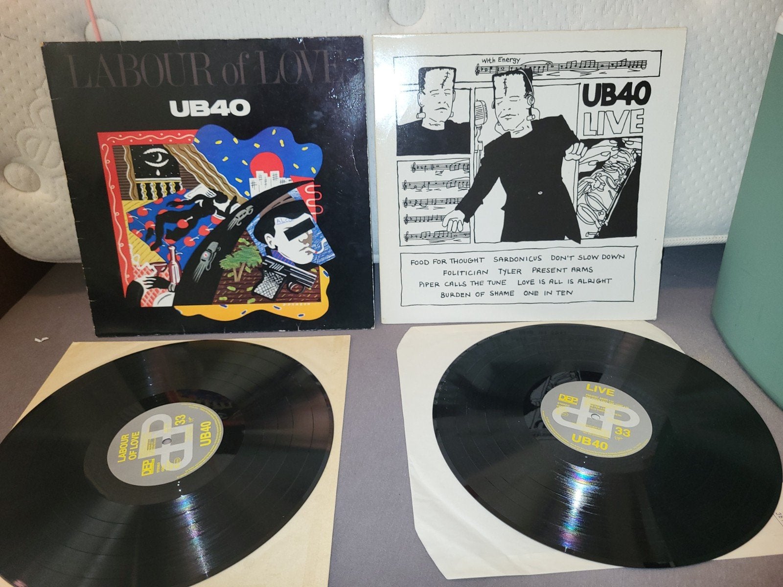 2X UB40, Ophalen of Verzenden