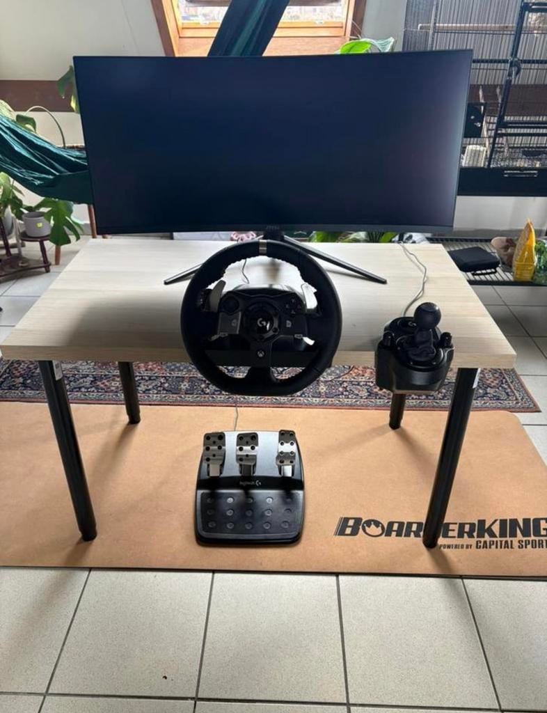 Sim racing set up 1 maand oud, Ophalen of Verzenden, Zo goed als nieuw