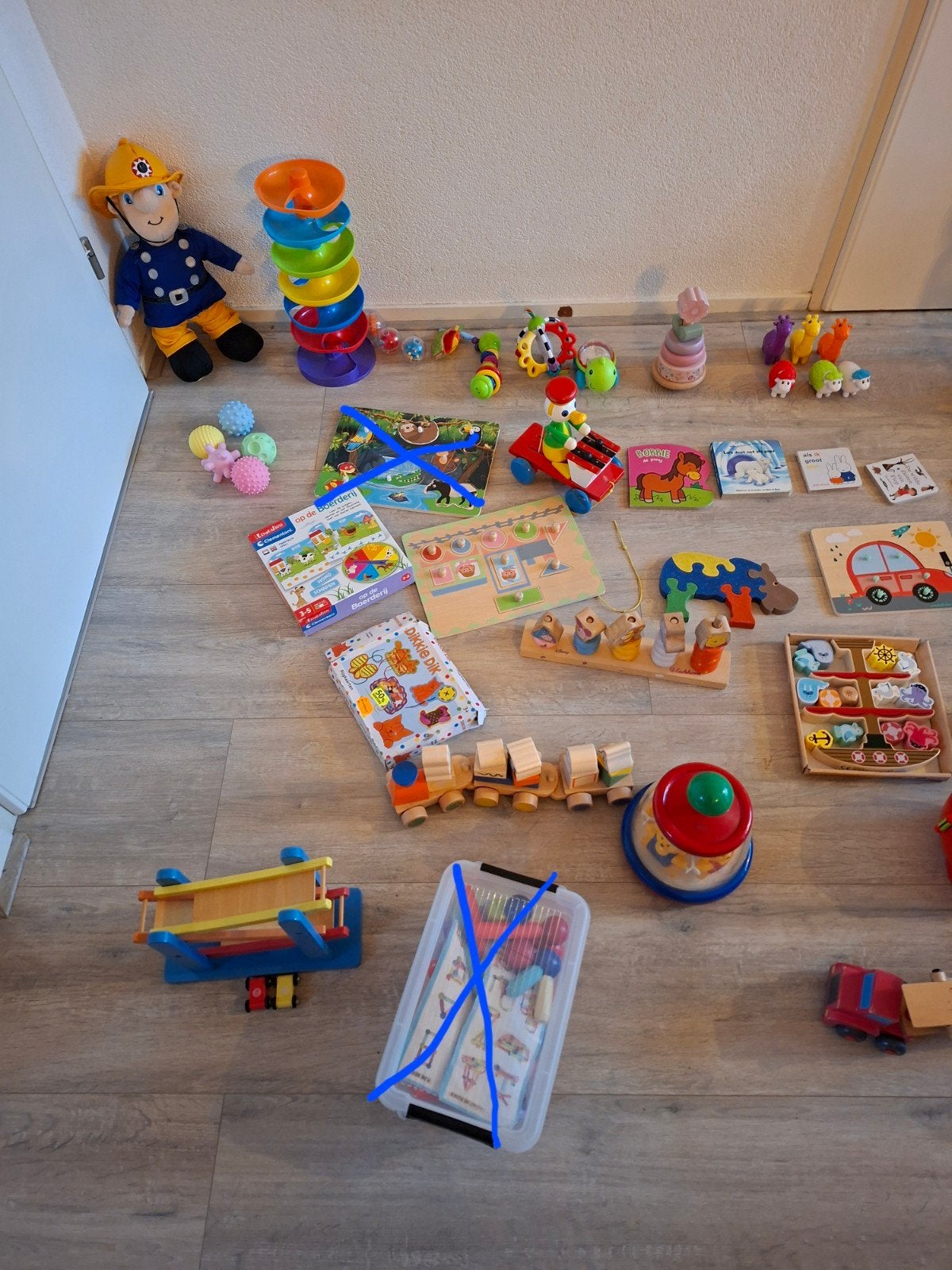 Grote partij speelgoed voor baby's, dreumesen en peuters, Ophalen of Verzenden, Gebruikt, Jongen of Meisje