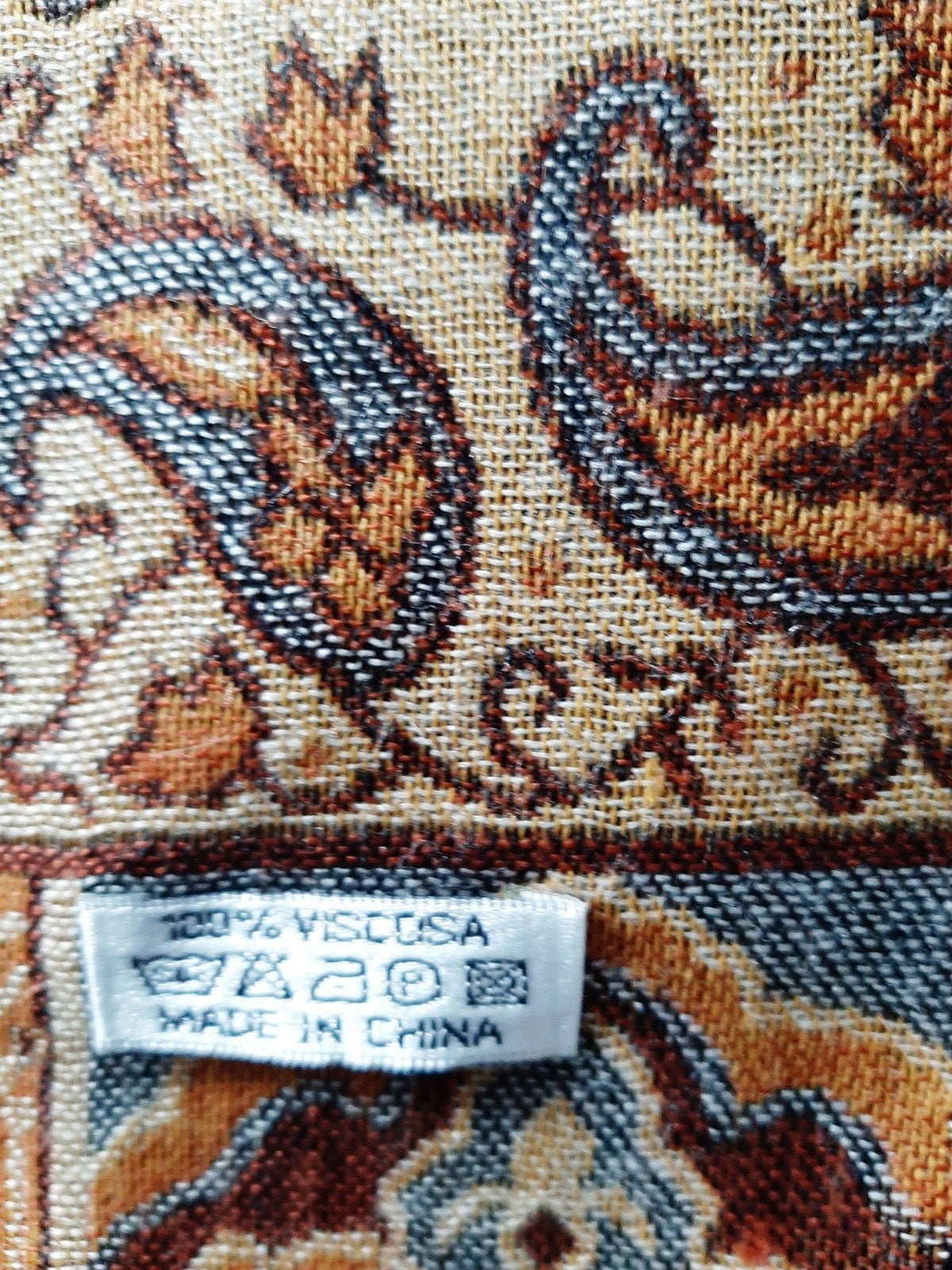 Stola /kleed met paisley patroon, Gebruikt, Oosters, Bohemien, Klassiek, 150 tot 200 cm, 50 tot 100 cm