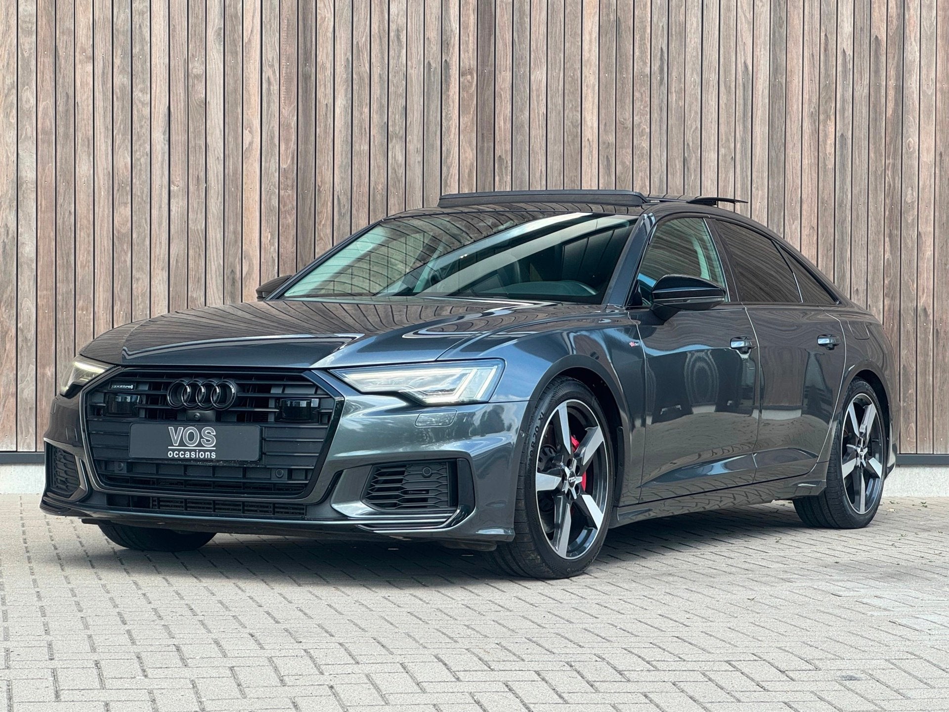 Audi A6 Limousine 55 TFSI e quattro Competition /S-Line /ACC, Automaat, Automatische klimaatregeling, Gebruikt, Zwart