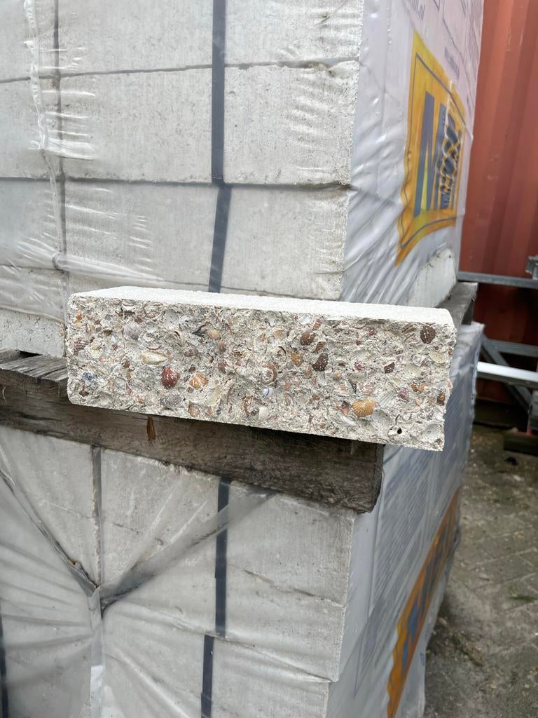 MBI ROX Waddensteen - voor circa 50m2 GESEALD OP PALLET, Ophalen, Nieuw, Beton