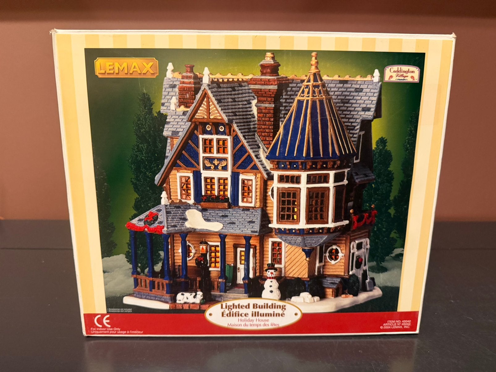 Lemax holiday house. KERSTDORP, Ophalen of Verzenden, Zo goed als nieuw