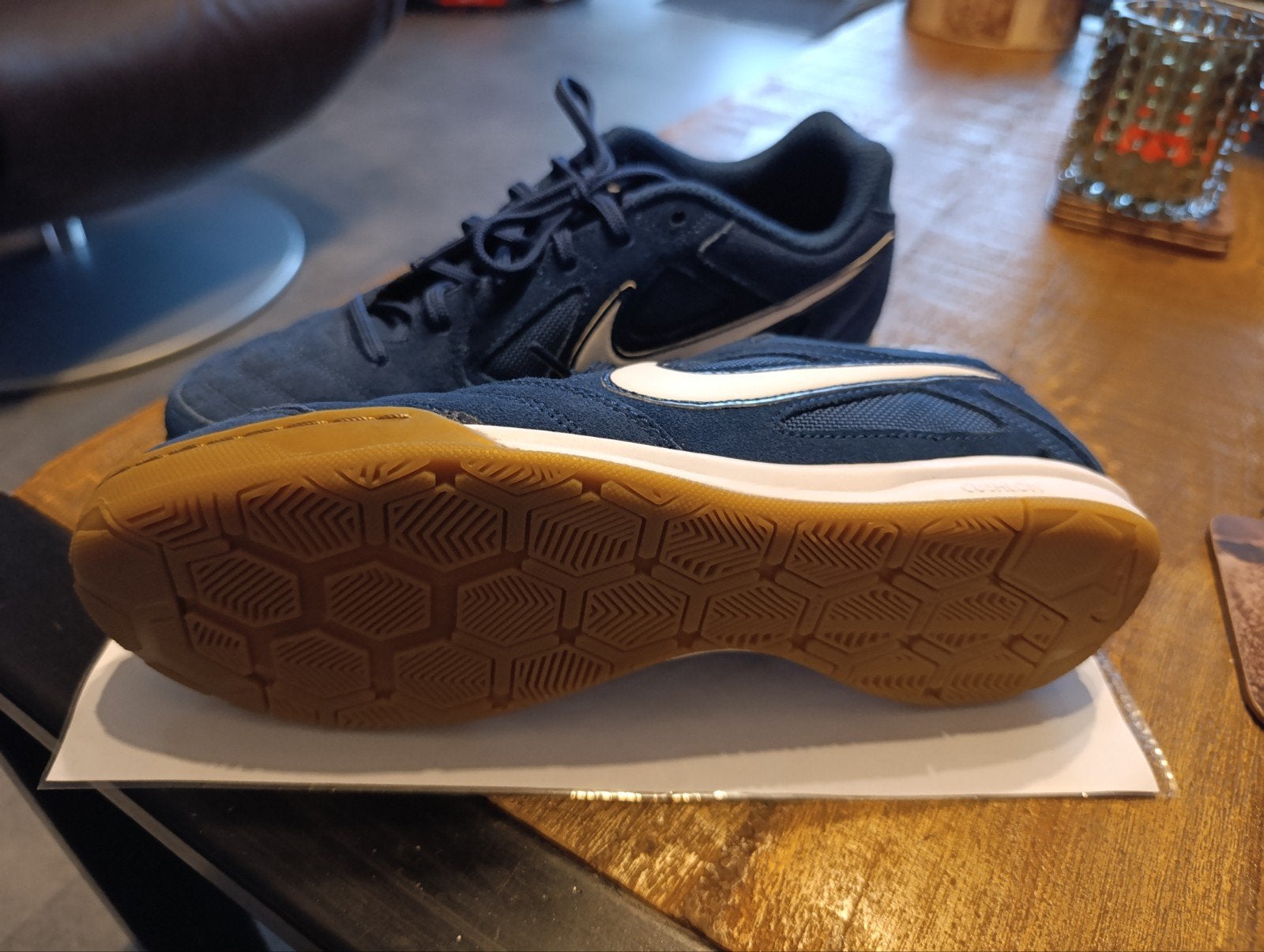 Nike zgan maat 43,blauw., Sport en Fitness, Ophalen of Verzenden, Hardloopschoenen, Nike