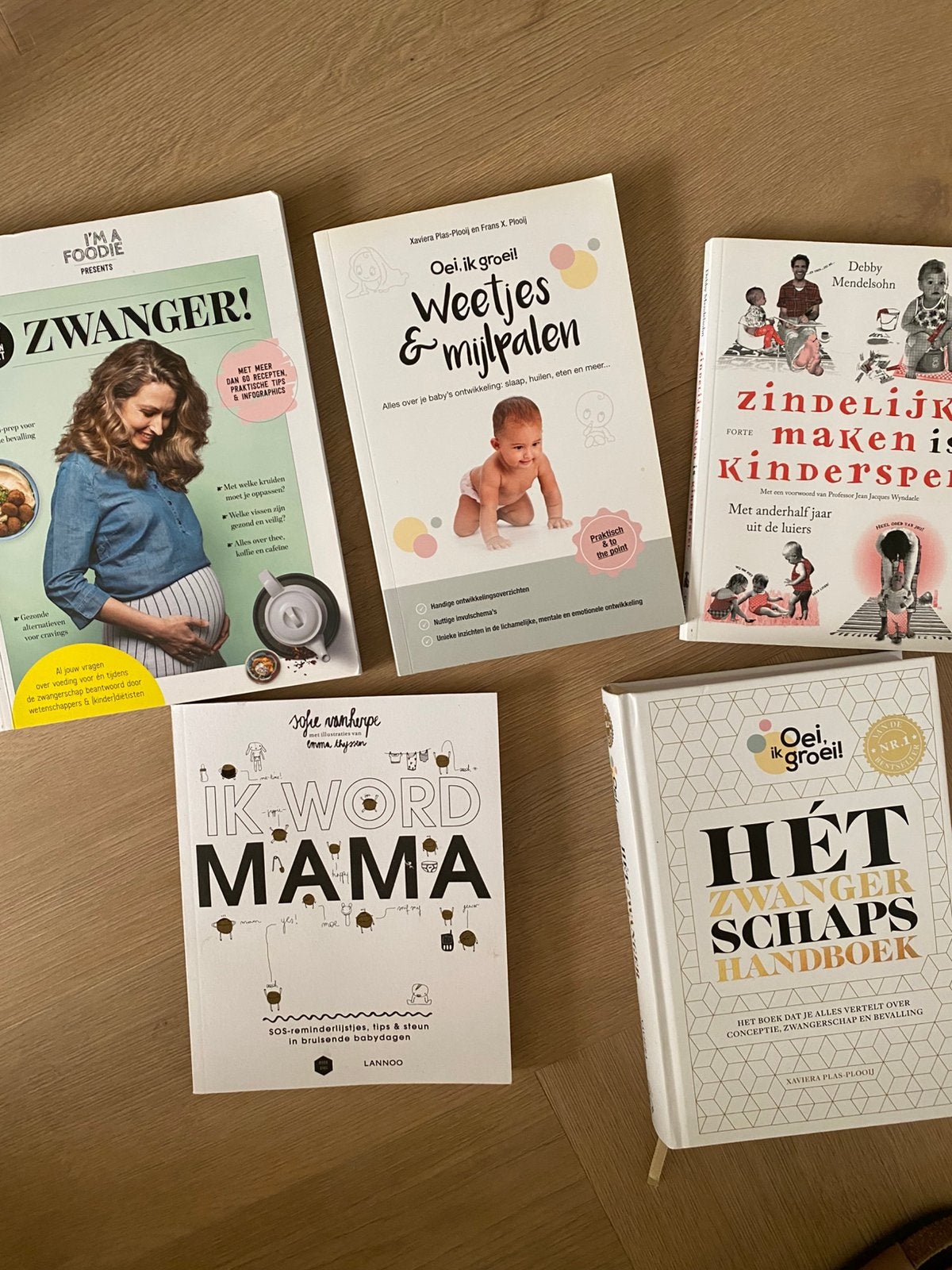 Zwangerschapsboeken - Los of als pakket - Zeer goede staat, Ophalen of Verzenden, Zo goed als nieuw, Zwangerschap en Bevalling