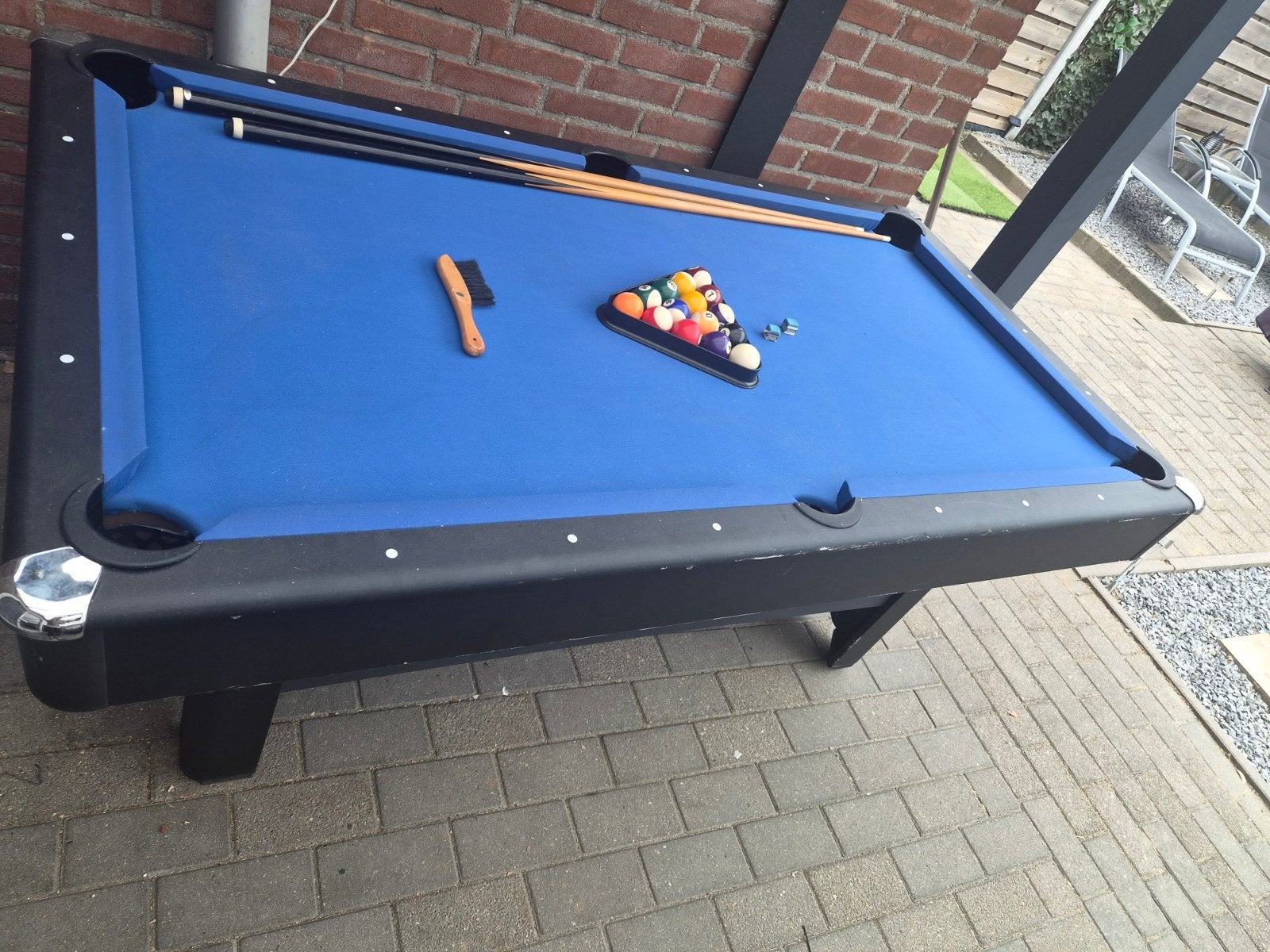 Biljart tafel compleet 180 bij 1 meter, Sport en Fitness, Biljarten en Poolen, Ophalen of Verzenden, Biljarttafel