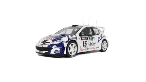 Peugeot 206 WRC Tour de Corse 1999 - 1:12 - OttOmobile, Rue de L' Ecusson 2, 56120 Josselin France, Nieuw, Ophalen of Verzenden