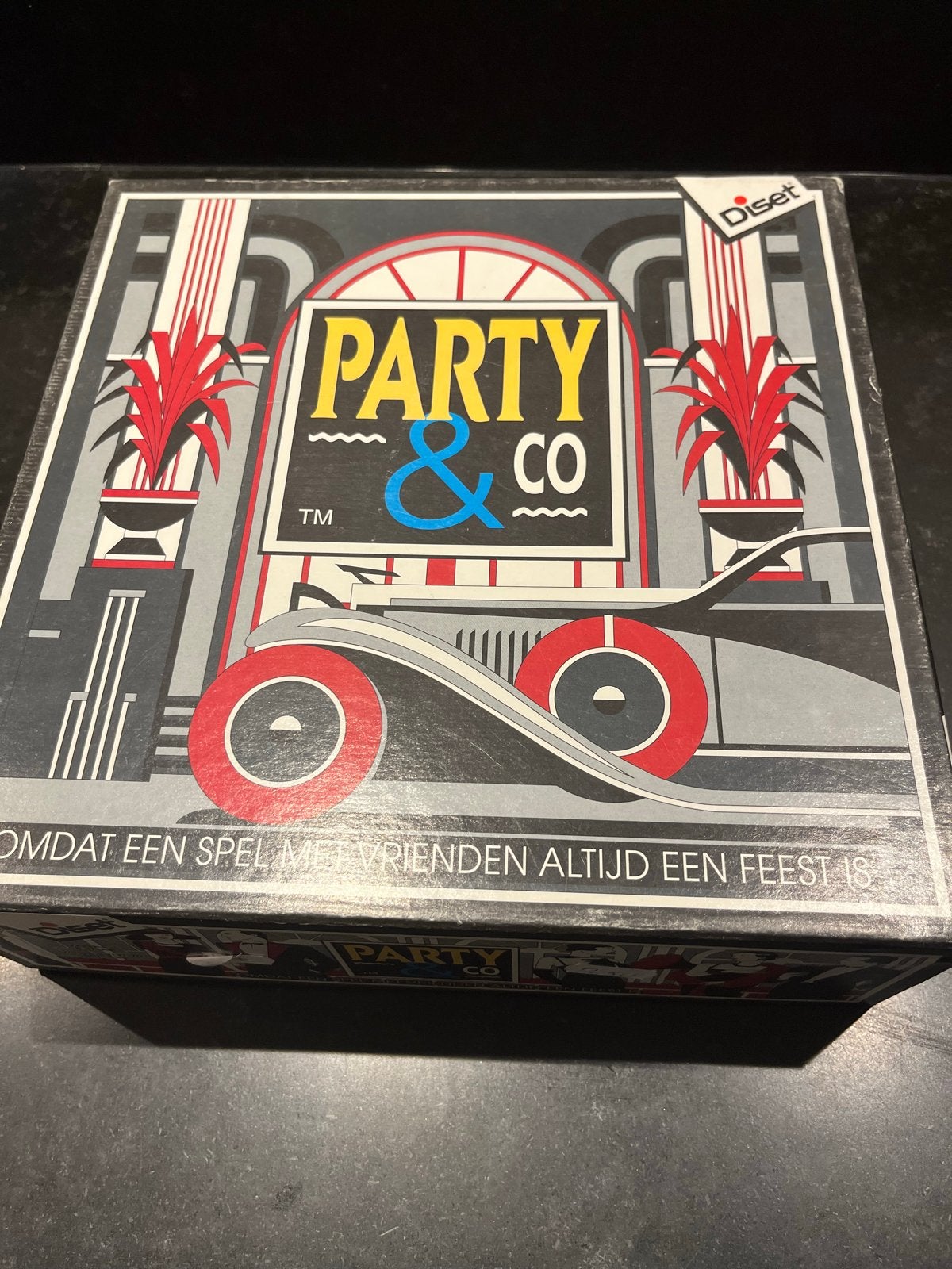 Party & Co Gezelschapsspel - Compleet en in goede staat, Hobby en Vrije tijd, Drie of vier spelers, Ophalen of Verzenden, Zo goed als nieuw