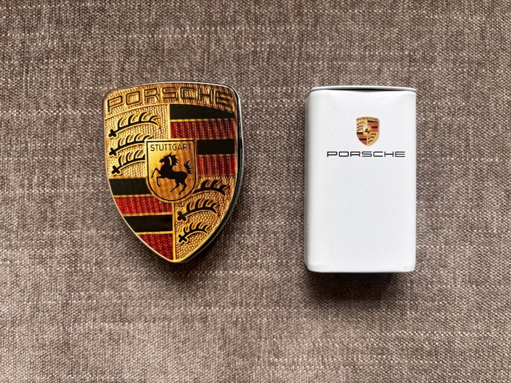 Porsche blikjes / snoepblikjes, set van 2., Ophalen of Verzenden, Zo goed als nieuw, Overige