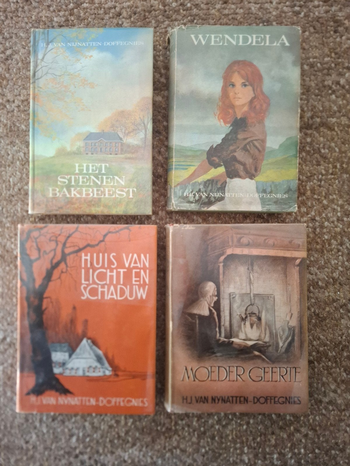 Vier boeken van H.J. van Nijnatten-Doffegnies, Boeken, Ophalen of Verzenden, Gelezen, H.J. van Nijnatten-Doffegnies, Nederland