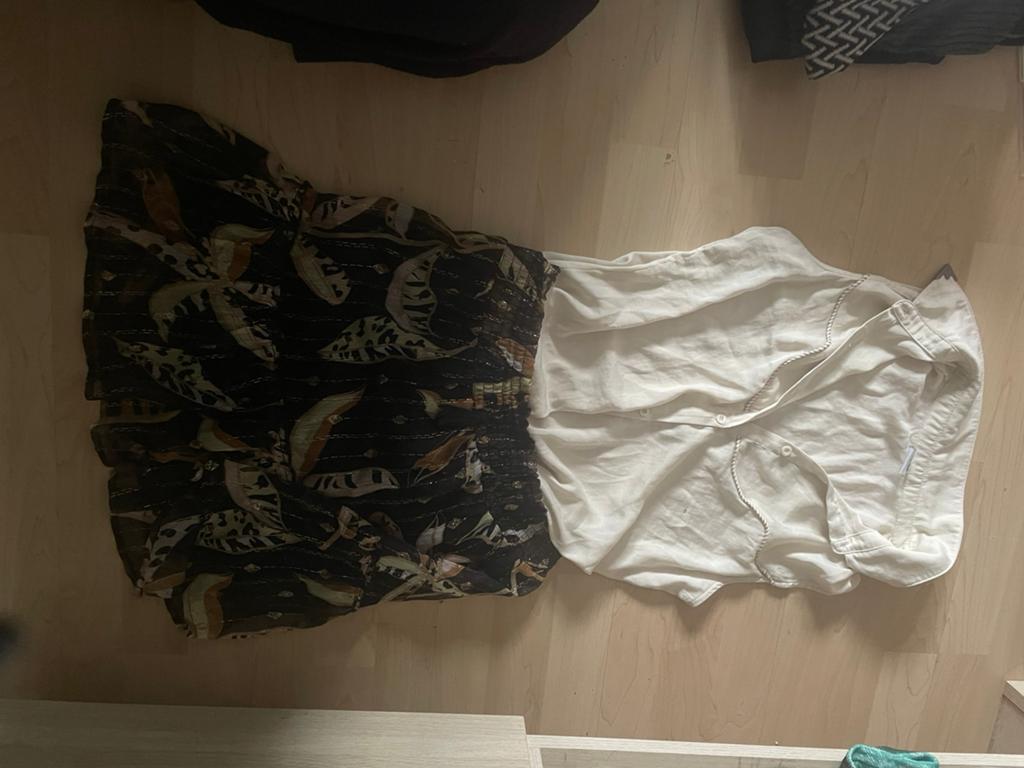 Rokjes JM 170/176 glitter rokje en singlet shirtje shoeby, Ophalen of Verzenden, Zo goed als nieuw