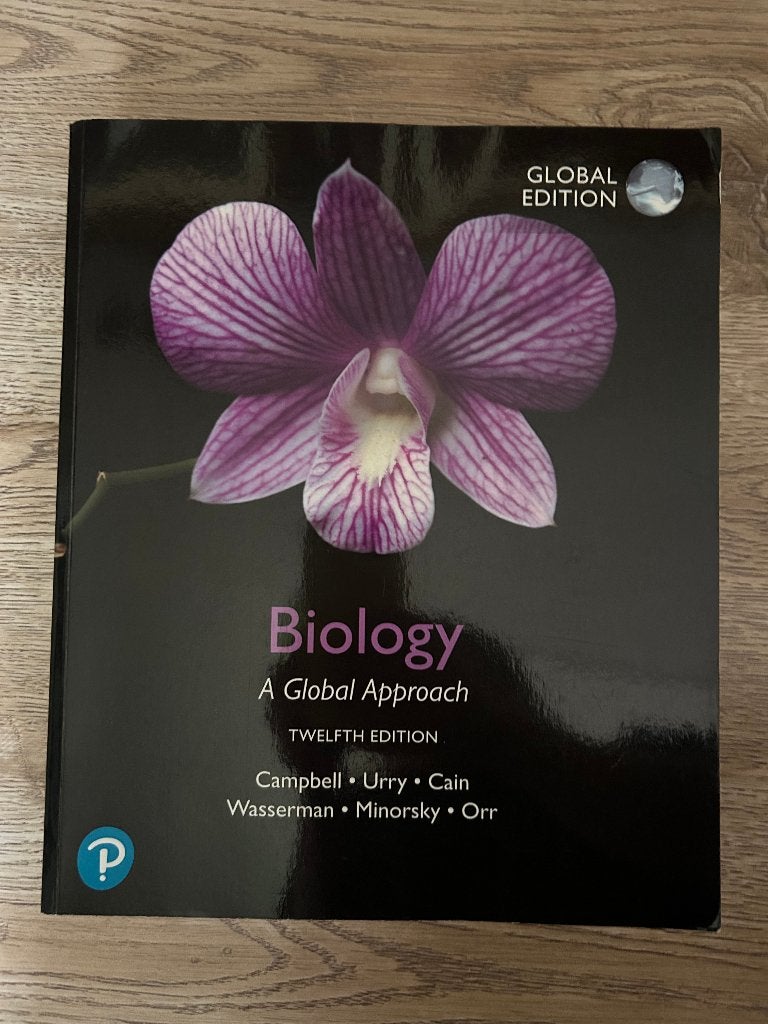 Biology; A global approach (12th edition), Pearson, Zo goed als nieuw, Beta, HBO
