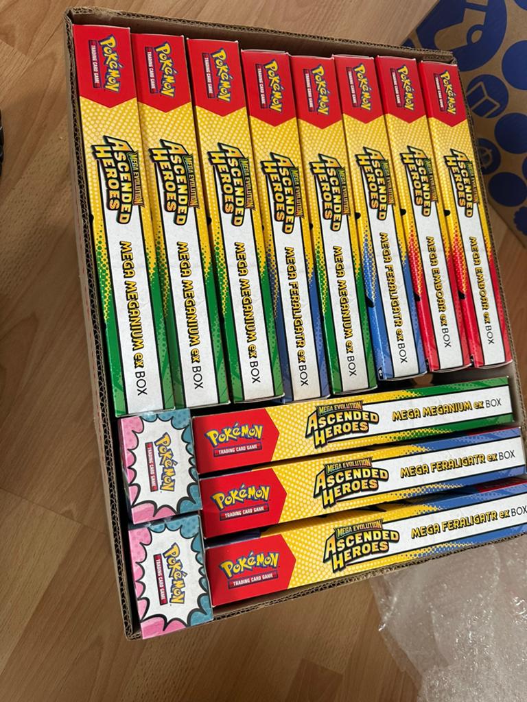 Ascended heroes Ex box , Etb , Boosterbundle, Hobby en Vrije tijd, Verzamelkaartspellen | Pokémon, Nieuw, Ophalen of Verzenden