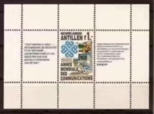 nederlandse Antillen NA 742 Humphrey C Elisabeth (pf), Postzegels en Munten, Postzegels | Nederlandse Antillen en Aruba, Ophalen of Verzenden
