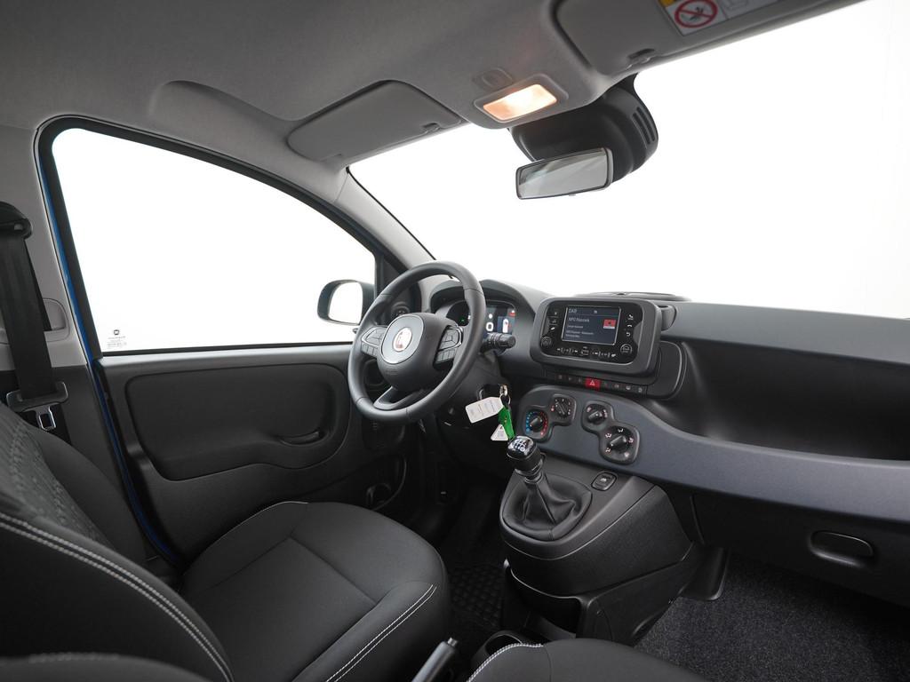Fiat Panda 1.0 Hybrid City | Airco | Cruise Control | 12 mnd, Auto's, Fiat, 12 maanden, Stof, Gebruikt, Euro 6