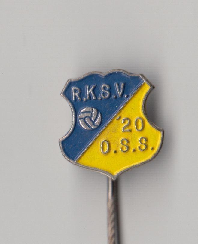 Voetbal RKSV '20 Oss speldje, Gebruikt, Niet vindbaar, Niet vindbaar, Speldje of Pin