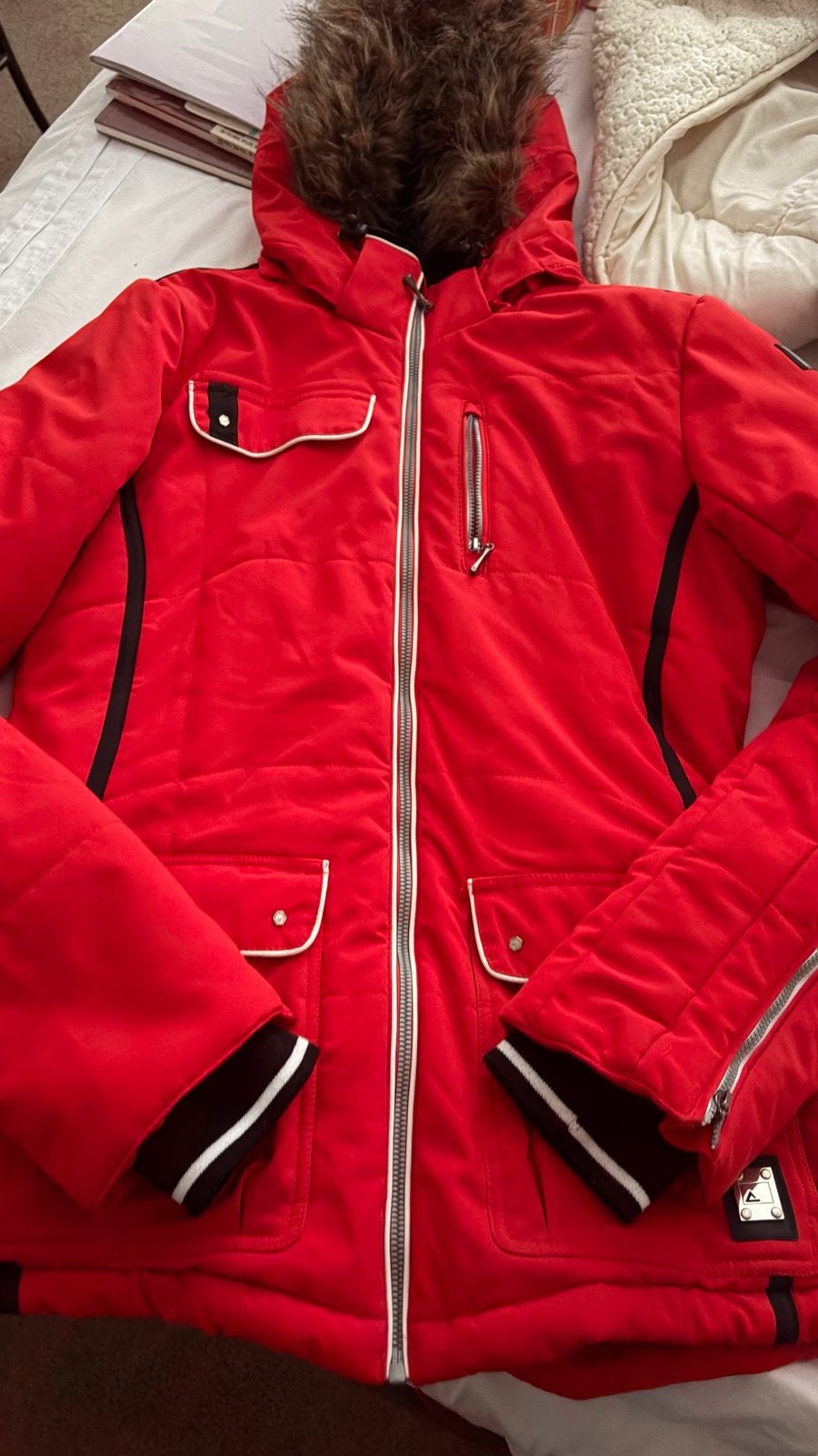 Dare2b wintersport jas dames rood - Maat 40 (M), Kleding | Dames, Wintersportkleding, Ophalen, Gedragen, Maat 38/40 (M), Jack