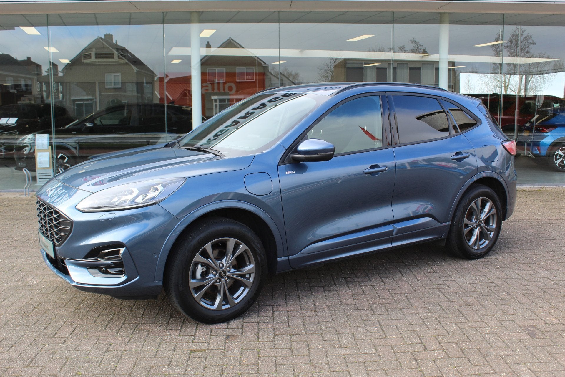 Ford Kuga 2.5 PHEV ST-Line X Winter Pack, Cruise Contol, Cli, Auto's, 14 kWh, Gebruikt, 4 cilinders, Blauw