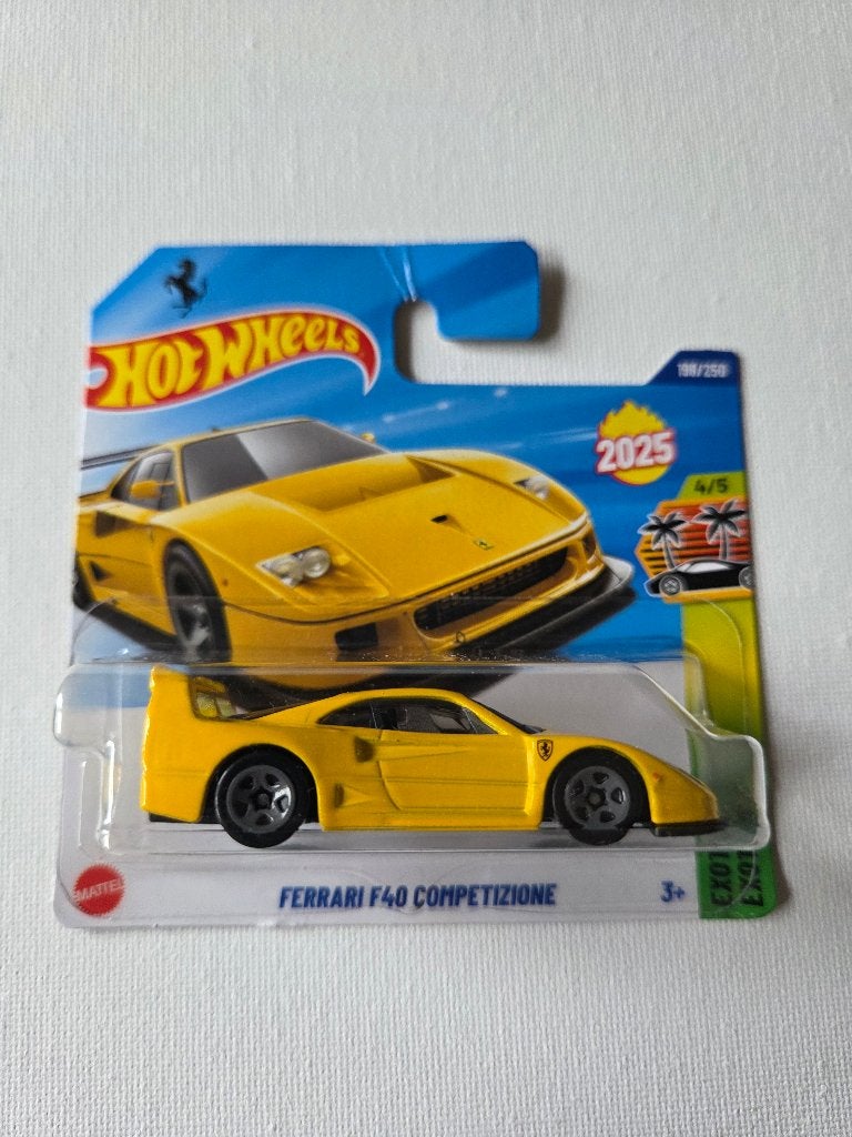 Hot Wheels Ferrari F40 Competizione, Auto, Unknown, Nieuw, Ophalen of Verzenden