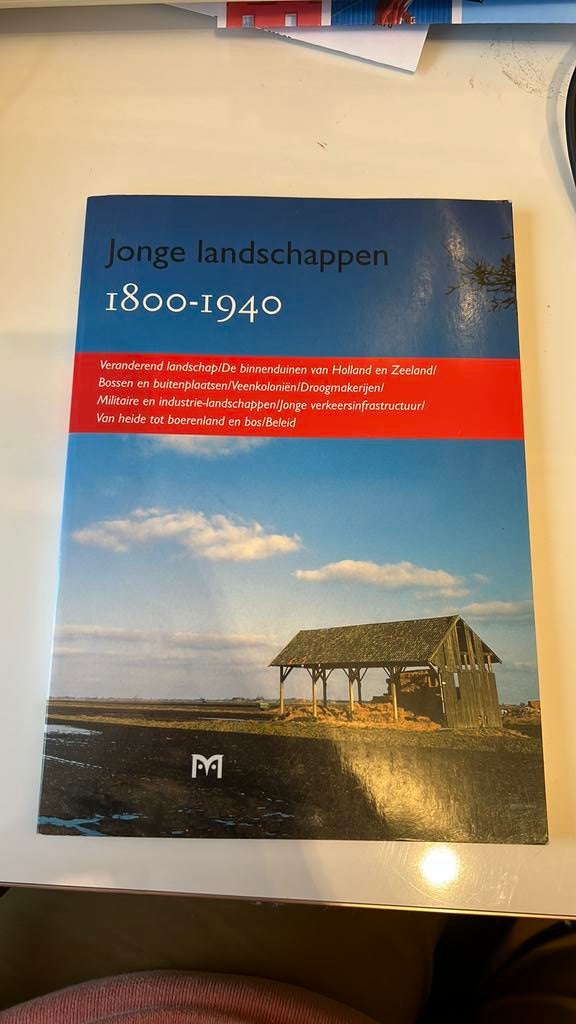 Jonge landschappen 1800-1940, Ophalen of Verzenden, Zo goed als nieuw