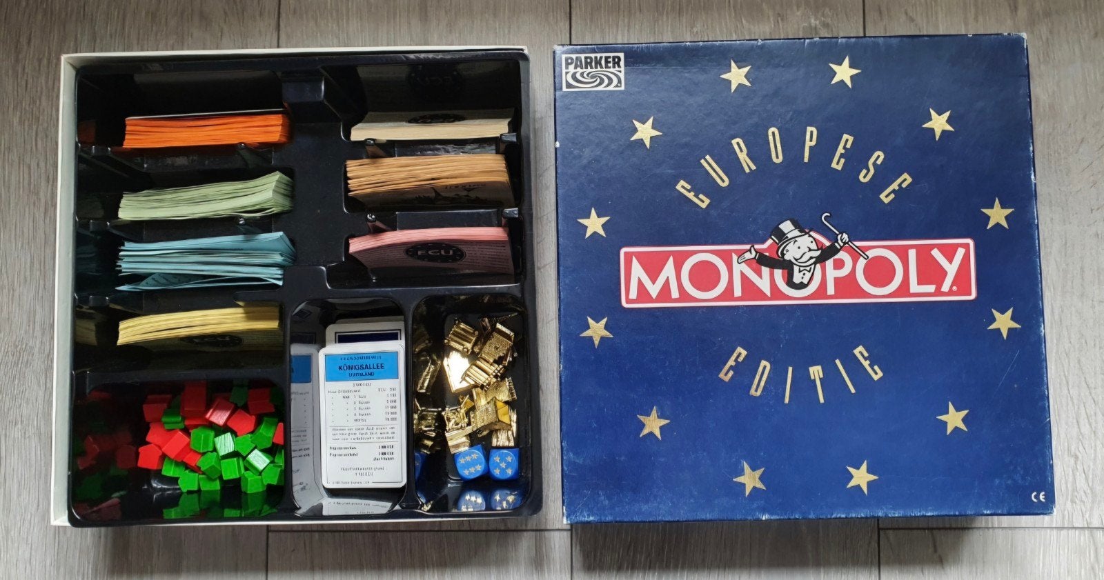 Monopoly Europese editie, Ophalen of Verzenden, Gebruikt