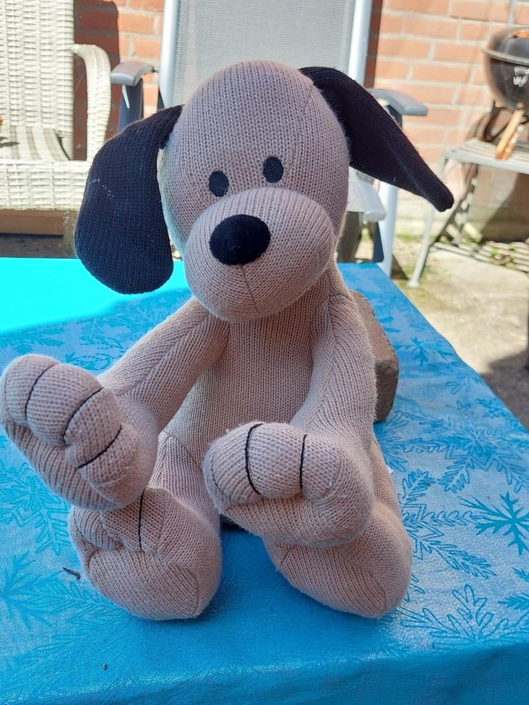 Hema Knuffelhond -, Hema, Zo goed als nieuw, Middelgroot (20 tot 80 cm), Beige
