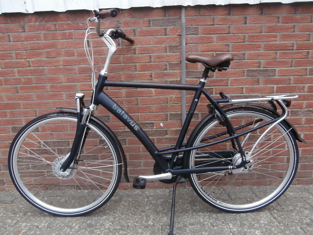 ALS NIEUWE Batavus Bolero heren 61 cm. donkerblauw, Fietsen en Brommers, Fietsen | Heren | Herenfietsen, Ophalen, Versnellingen