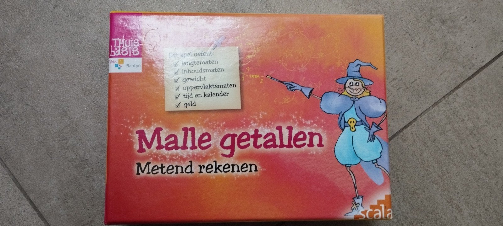 Malle Getallen: Metend Rekenen - Educatief Spel, Ophalen of Verzenden, Zo goed als nieuw, Plantyn / Scala